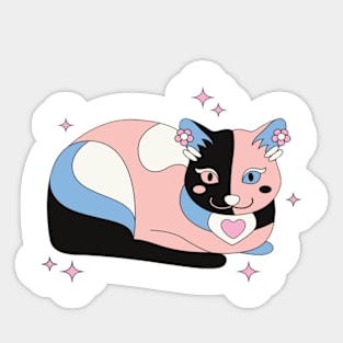 Cat Miaw Sticker